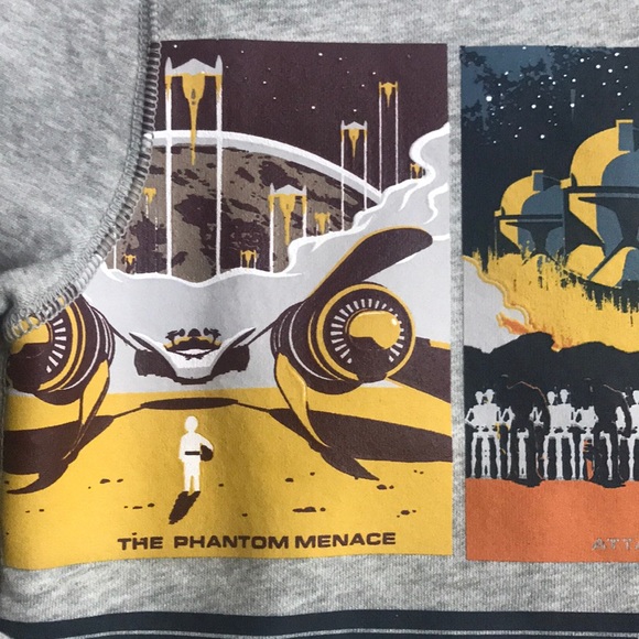 NWT Kids Gap Star Wars Sweatshirt - Picture 3 of 5